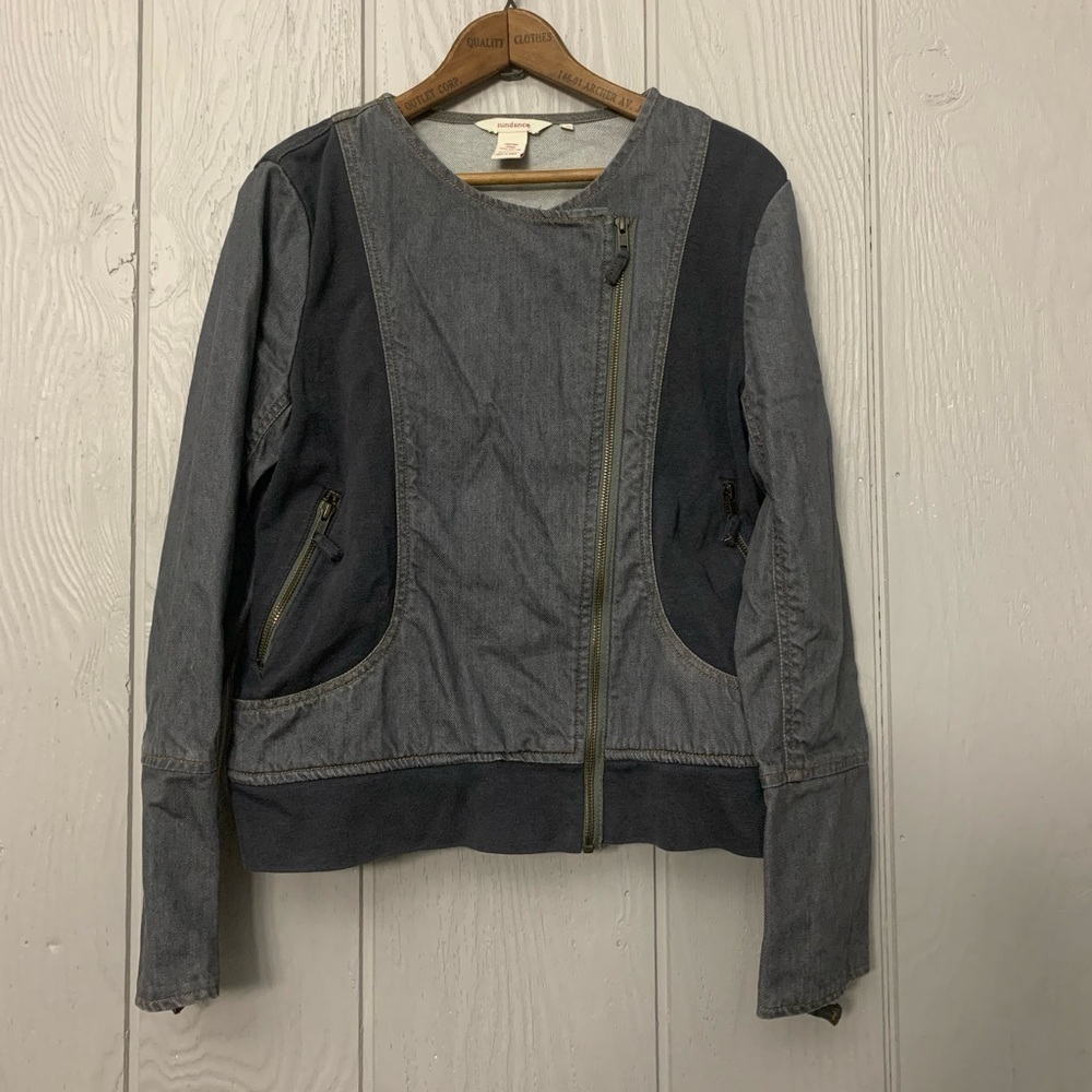Sundance Gray Denim Jacket